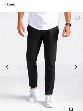 BYLT men’s large black slim everyday pant 2.0